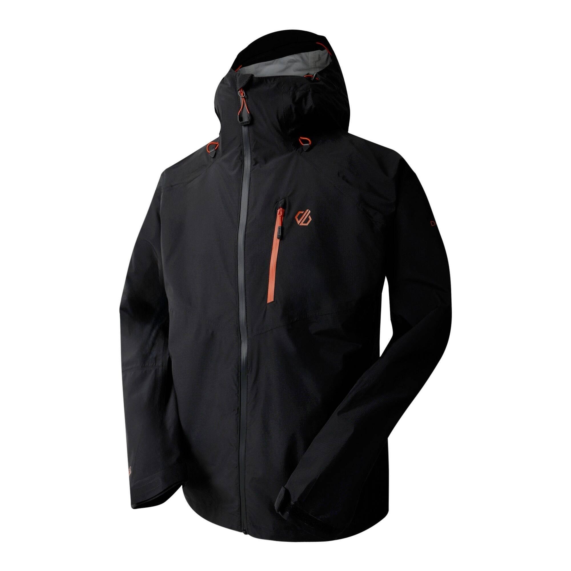 Waterdichte jas Breathe Out voor heren (Zwart) 3/4