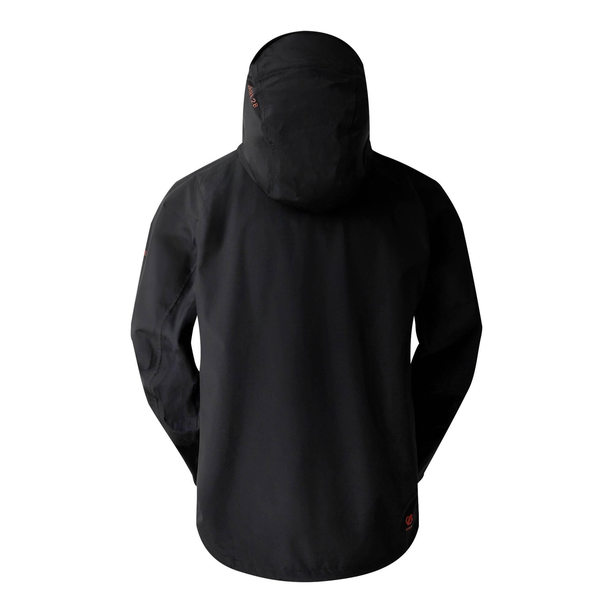 Waterdichte jas Breathe Out voor heren (Zwart) 2/4