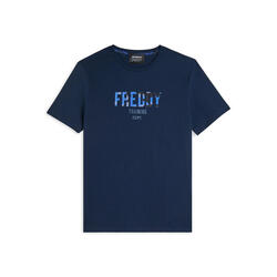 T-shirt à la coupe confortable avec logo maxi à imprimé camouflage