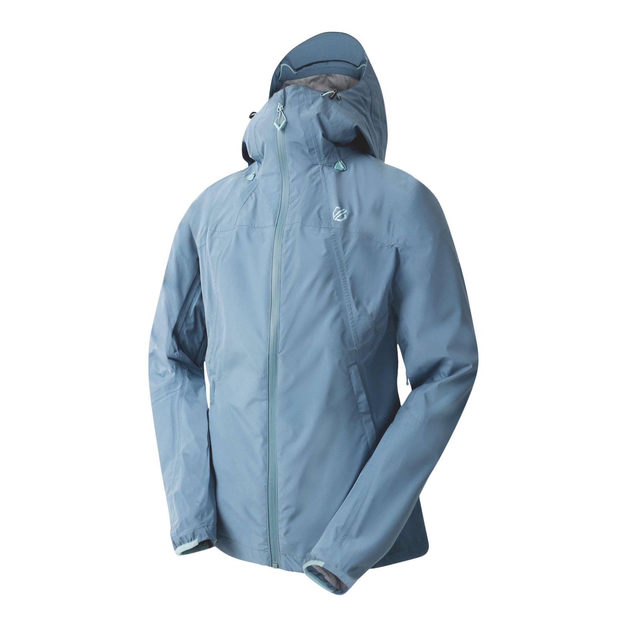 Dames Breathe Easy Waterdichte Jas (Element Grijs) 3/5