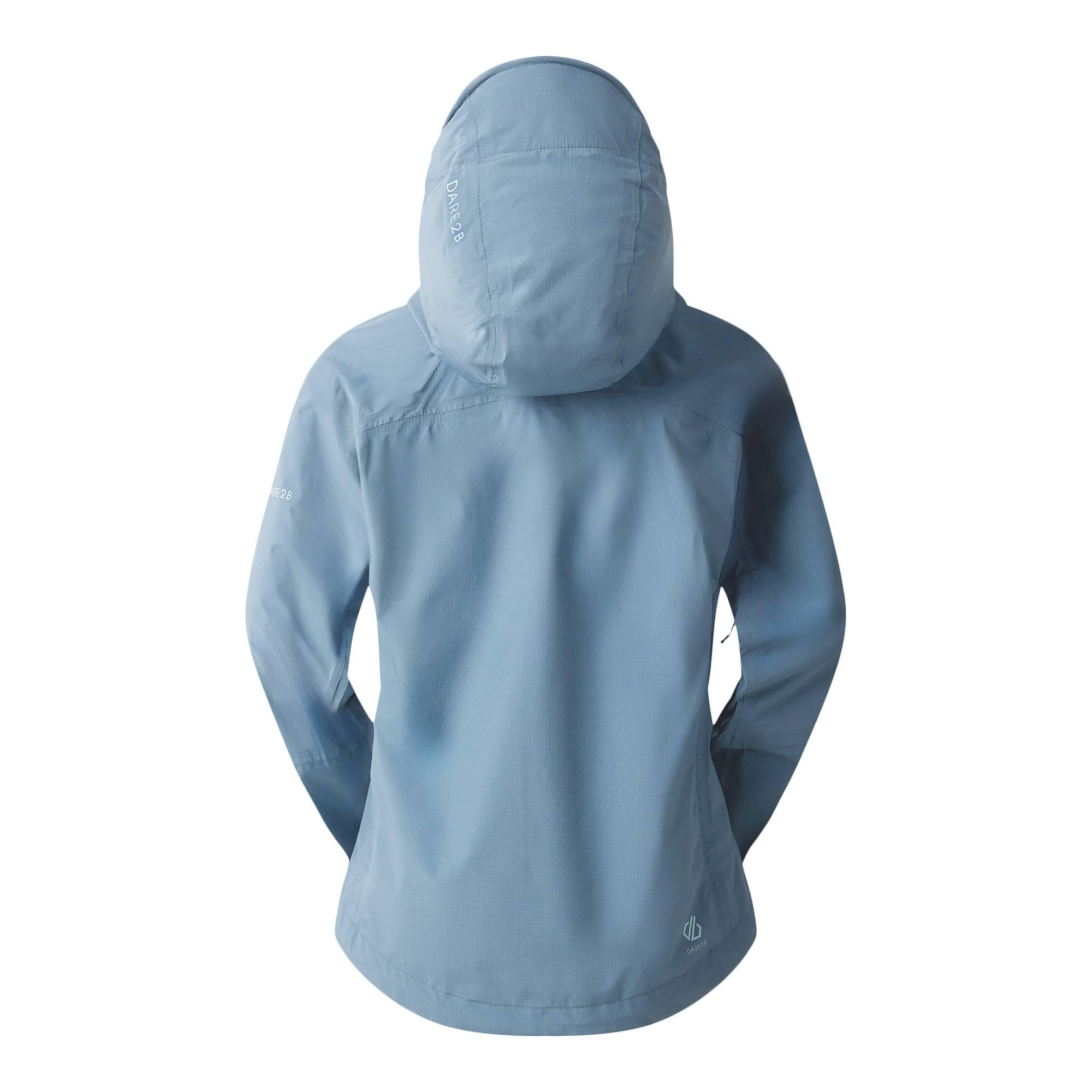 Dames Breathe Easy Waterdichte Jas (Element Grijs) 2/5