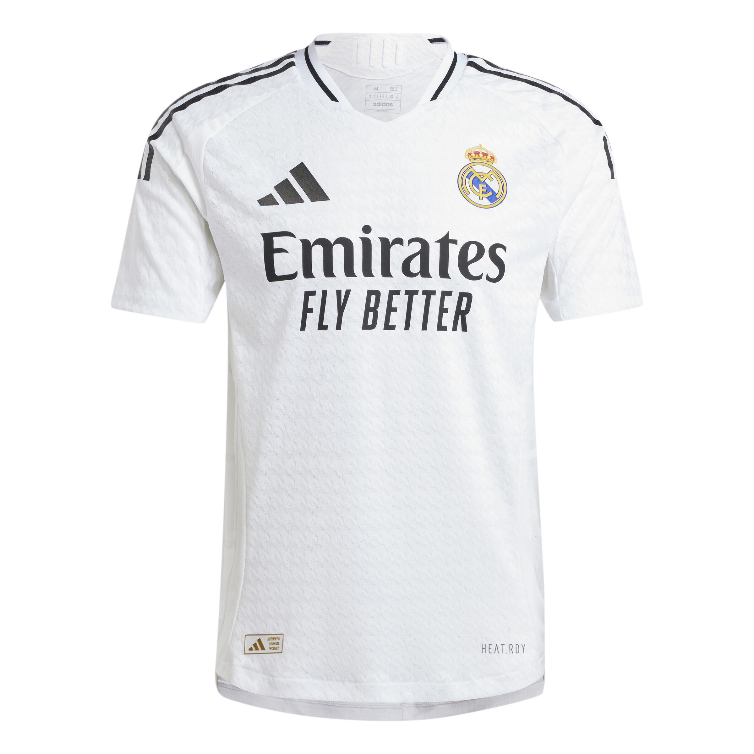 Adidas - Seconde Vie - Maillot Domicile Authentique Real Madrid 2024/25 - Maillot Manches Courtes - Blanc - 40 M - Decathlon