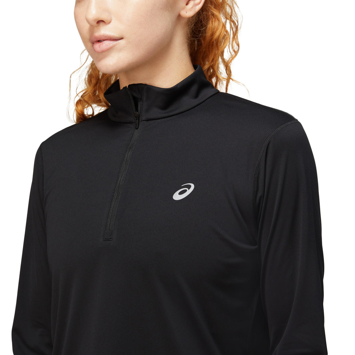 Women's Silver 1/2 Zip Top 6/6
