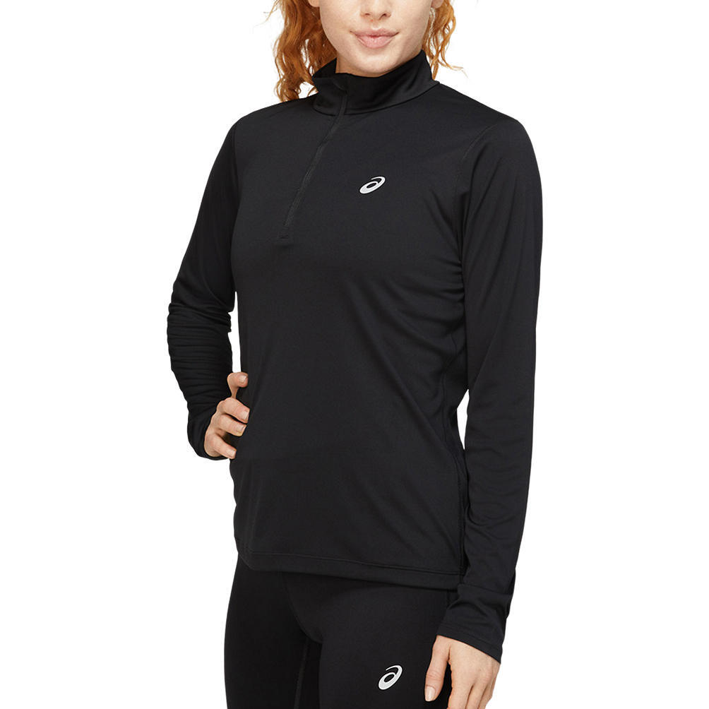 Women's Silver 1/2 Zip Top 2/6