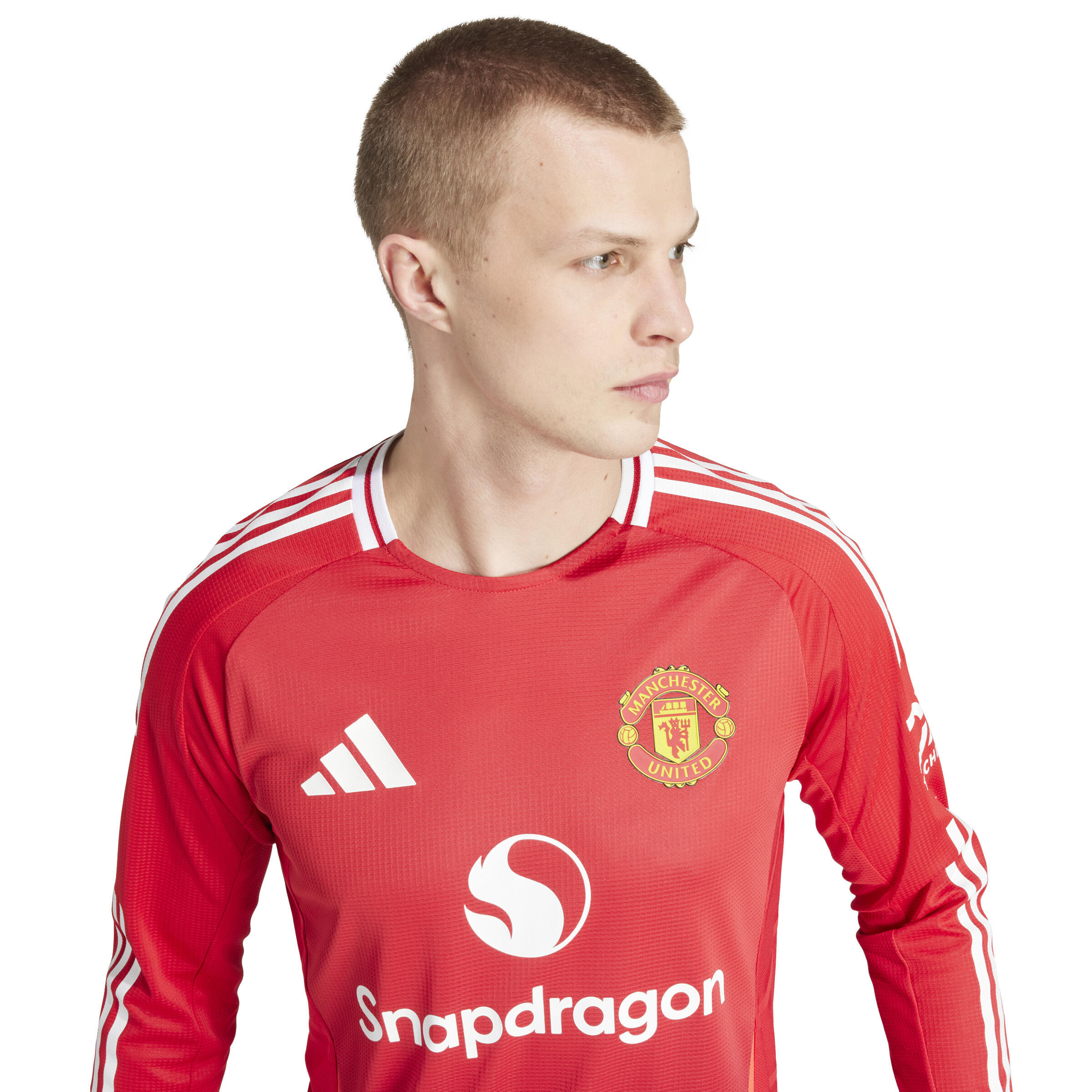 Second hand - Maglia Home Originale a maniche lunghe Manchester United 2024/25 4/7