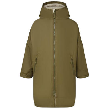 Peignoir À Langer Imperméable Enfant (Olive / Beige Pâle)