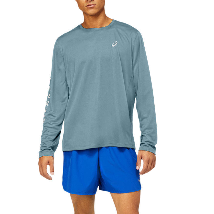 ASICS ASICS Mens Katakana Long Sleeve Running T-Shirt