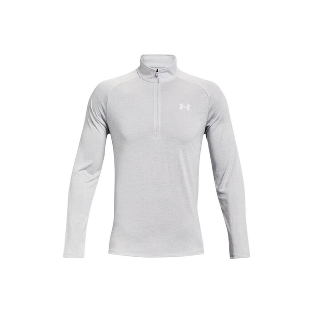UNDER ARMOUR Mens 2.0 Half Zip Technical Top (Halo Grey)