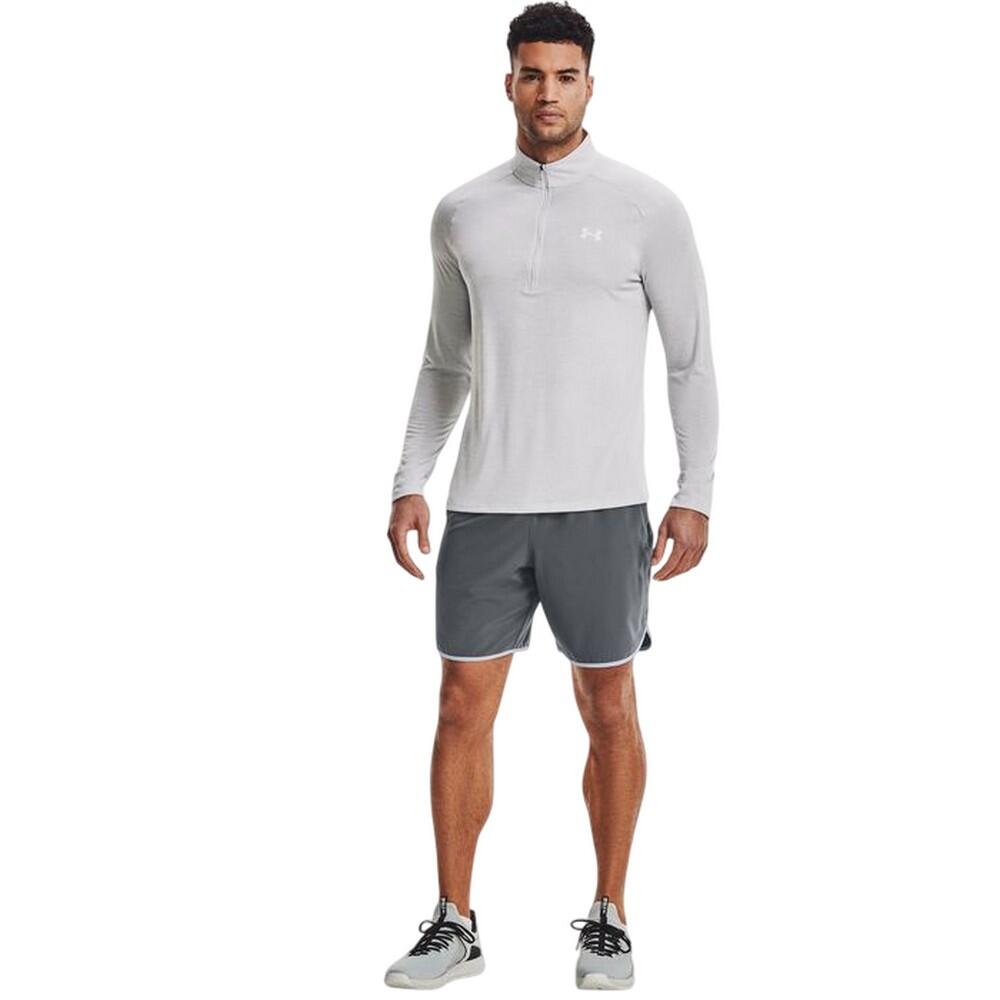 Mens 2.0 Half Zip Technical Top (Halo Grey) 3/3