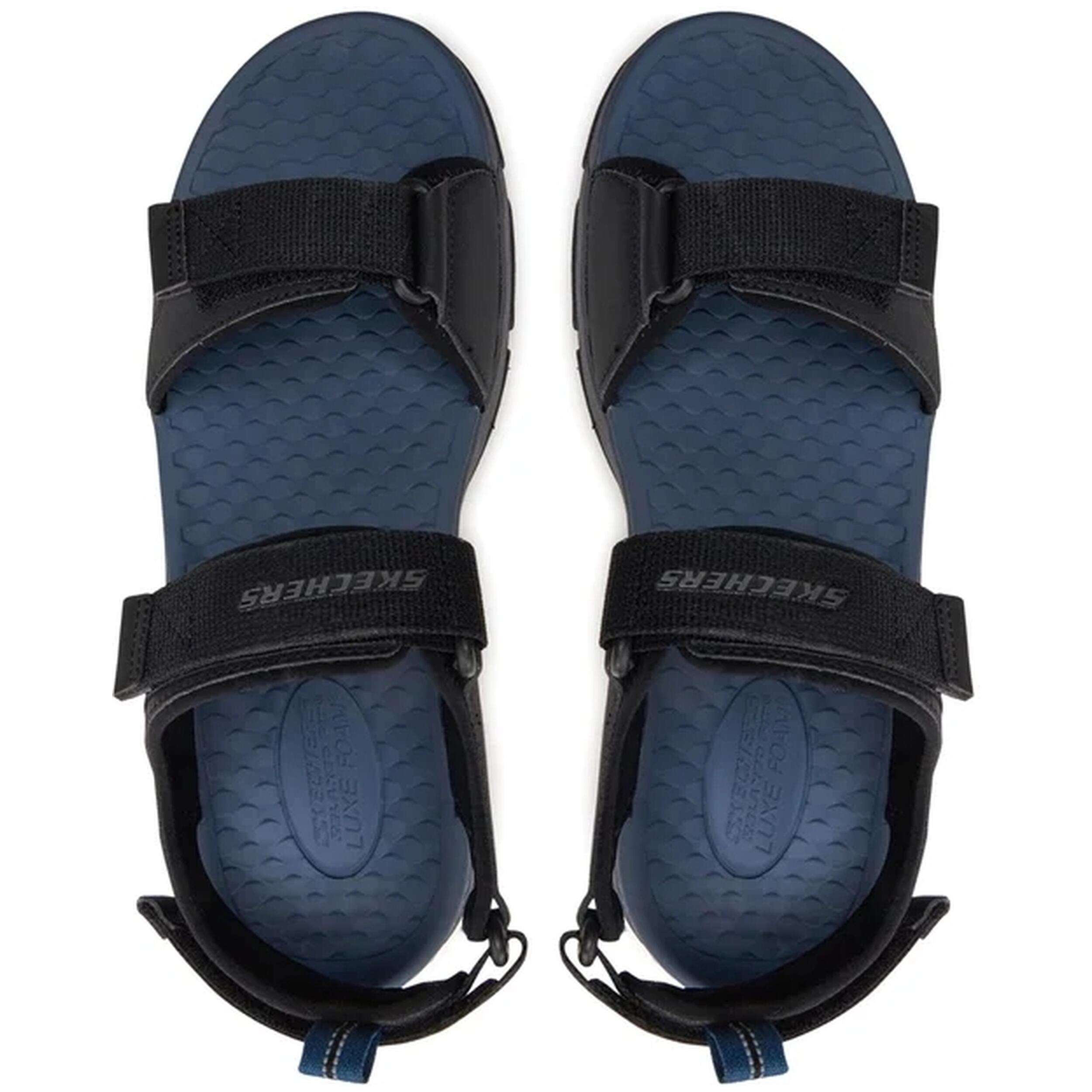 Sandalias Skechers modelo 205112-BLK para homem 3/4