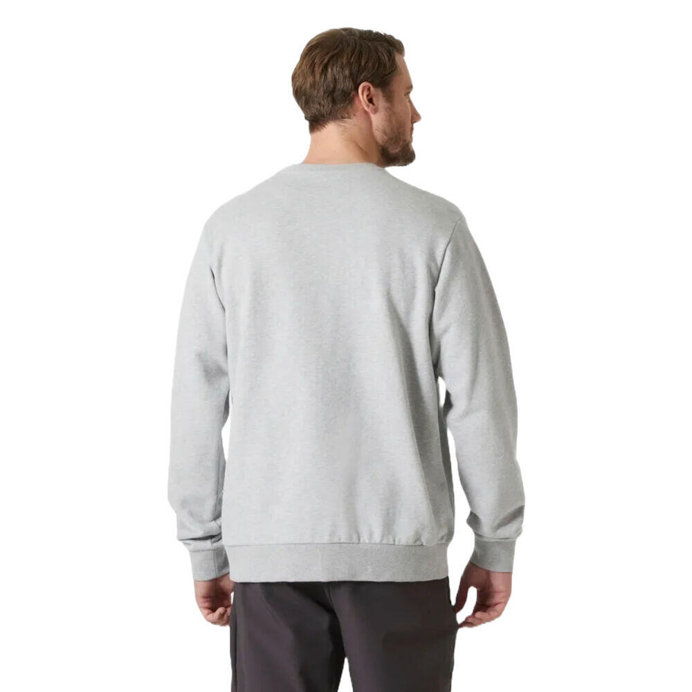 Sudadera Gris Helly Hansen HH Logo Crew Sweat Grey Melang 4/5