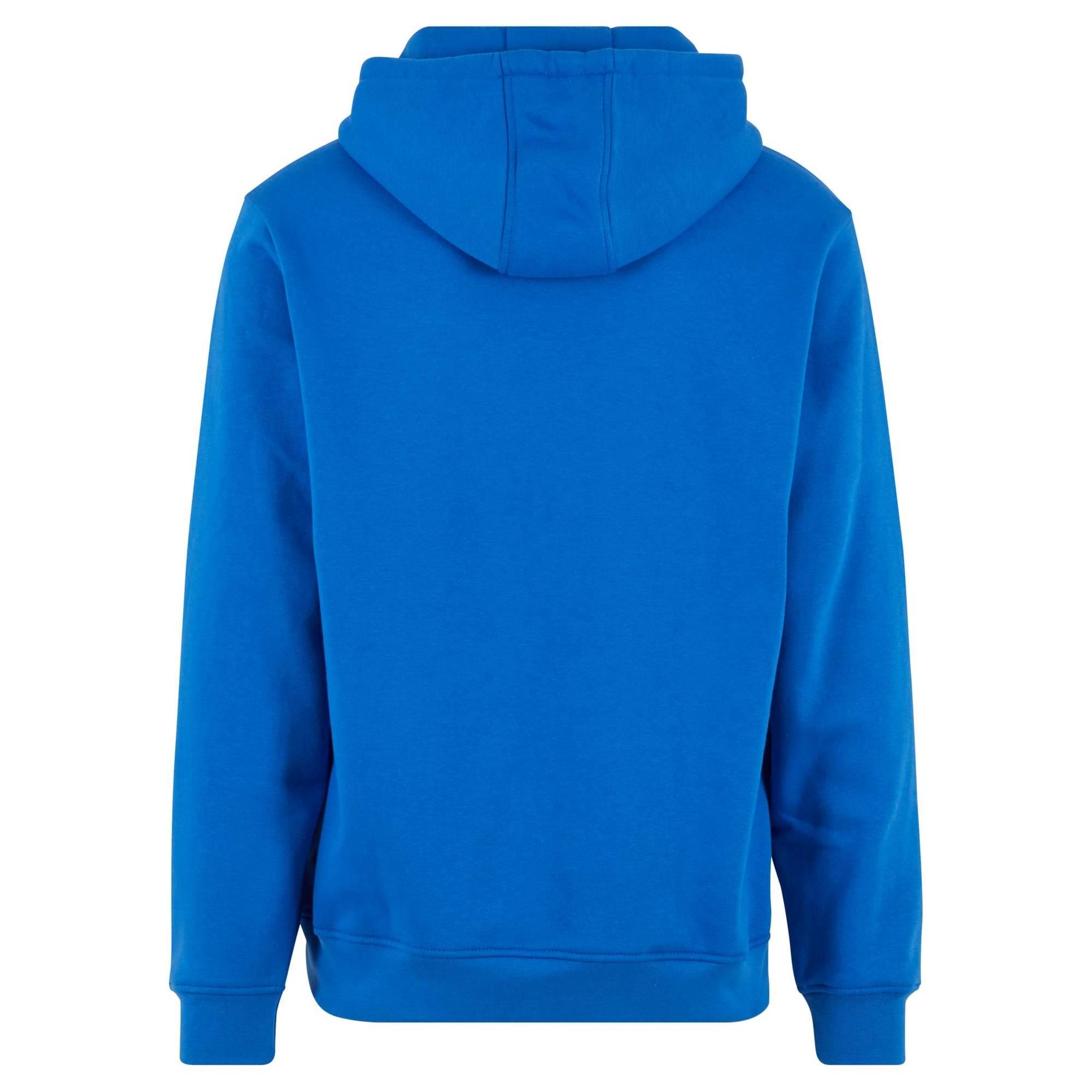 Mens Basic Hoodie (Intense Blue) 2/3