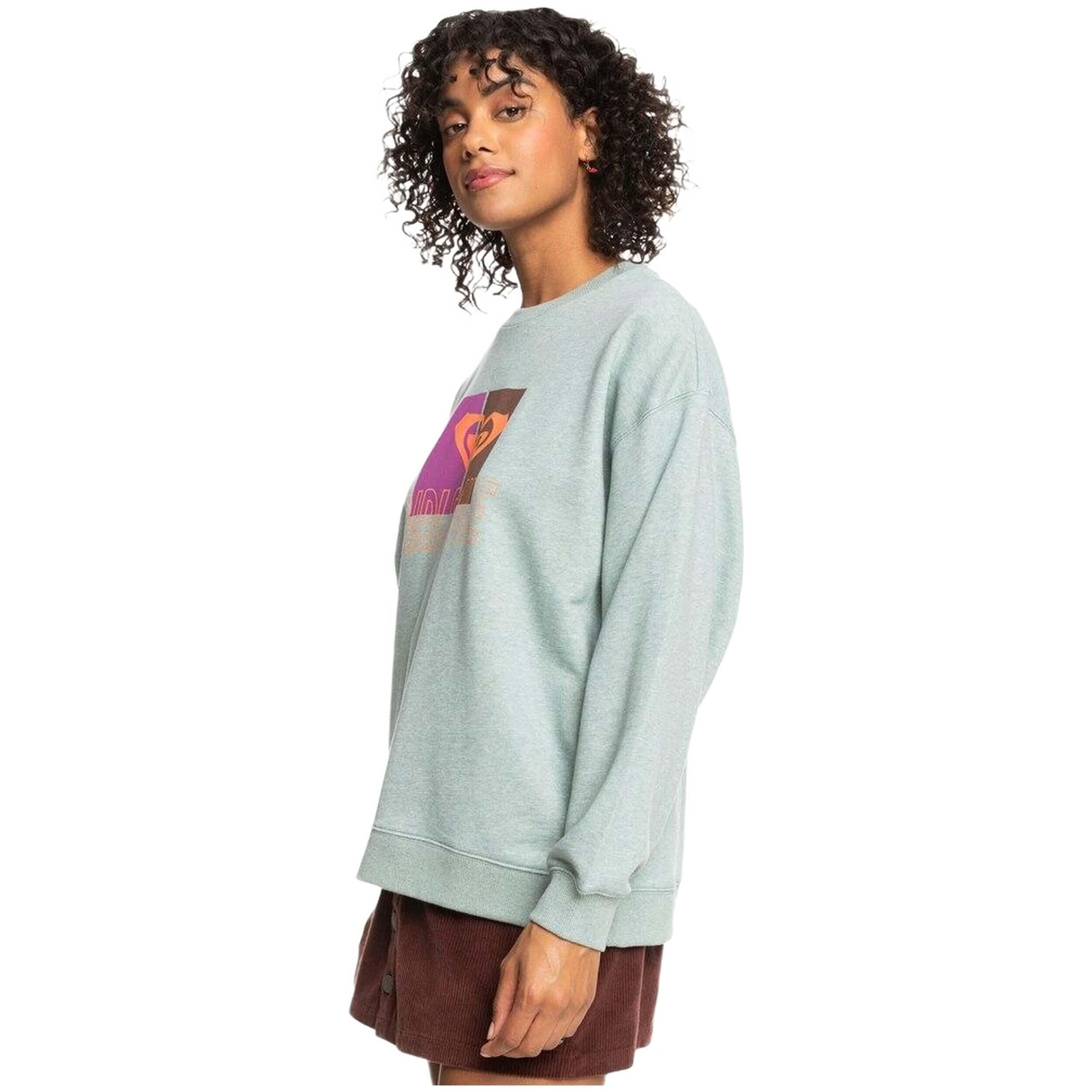 Felpa Roxy modello ERJFT04744-BHB0 per donne 3/5