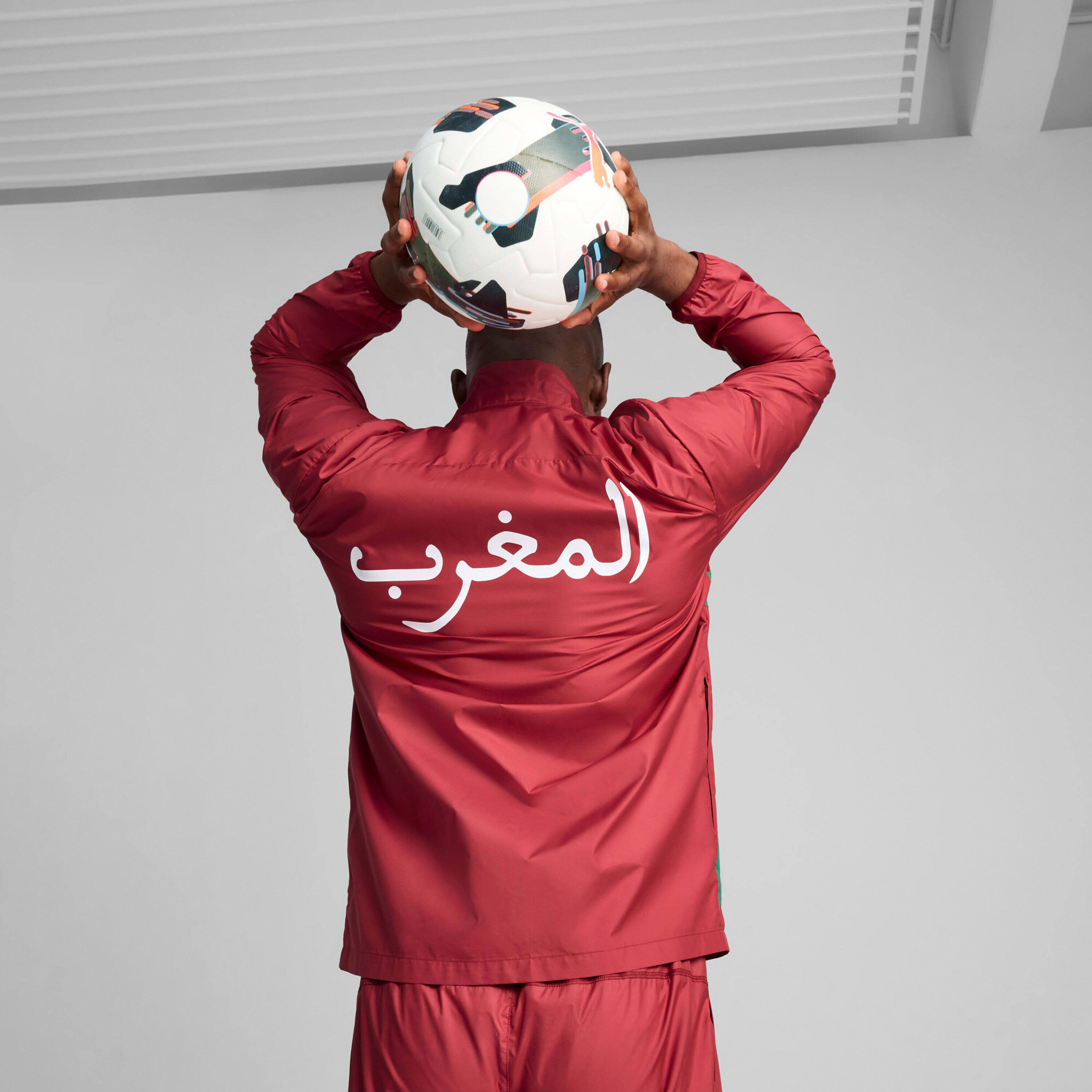 Tweedehands - Prematch trainingsjas Maroc CAN 2025 4/7