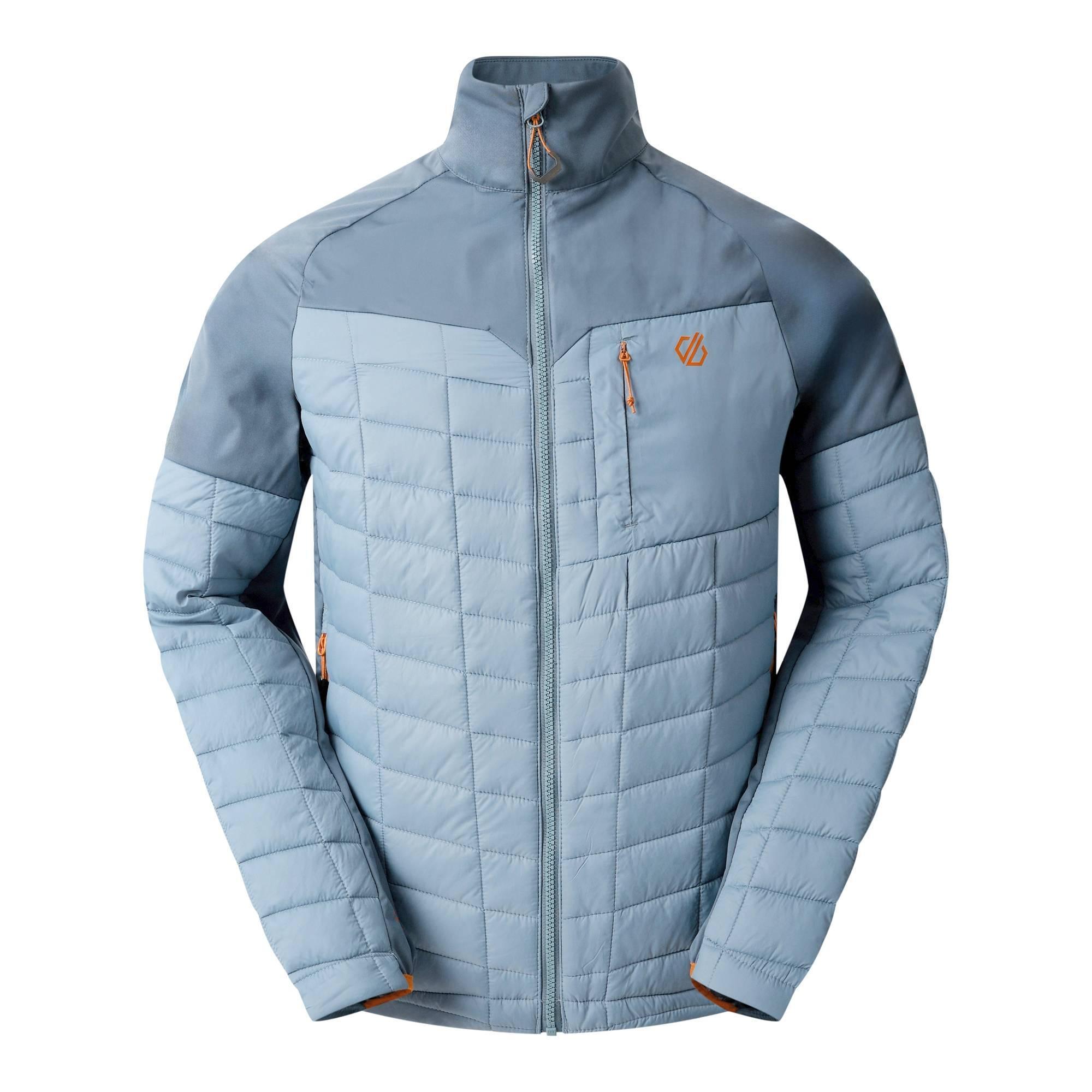 DARE 2B Heren Mountaineer II Quilted Hybride Jas (Stormachtig weer/Loodgrijs)