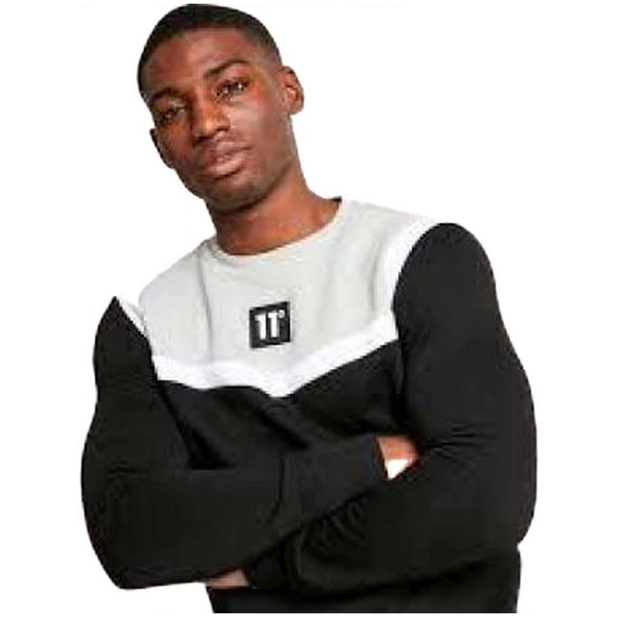 Sudadera 11 degrees Cut And Sew para hombre 11ELEVEN Decathlon