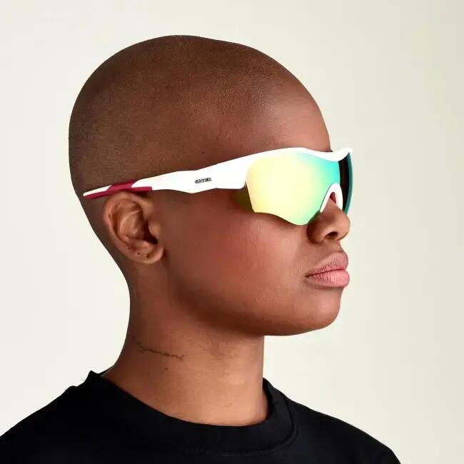 Okulary przeciwsłoneczne SINNER Triple II Sport, białe, unisex 5/6