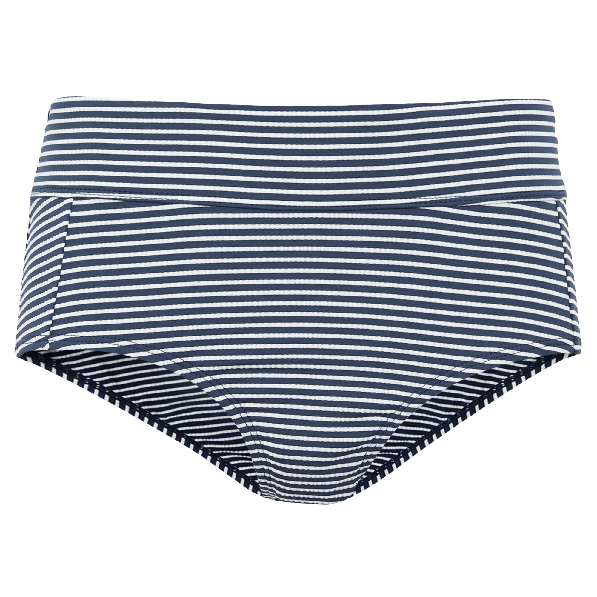 REGATTA Cuecas de banho de riscas Paloma Seeksucker para senhora e mulher Azul Marinho /