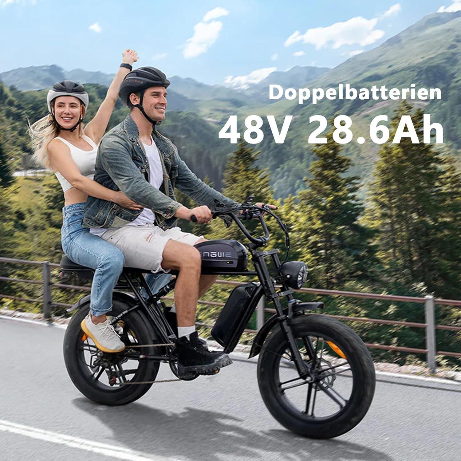 VTT électrique ENGWE M1 20'' avec batterie 48V 28.6AH 6/7