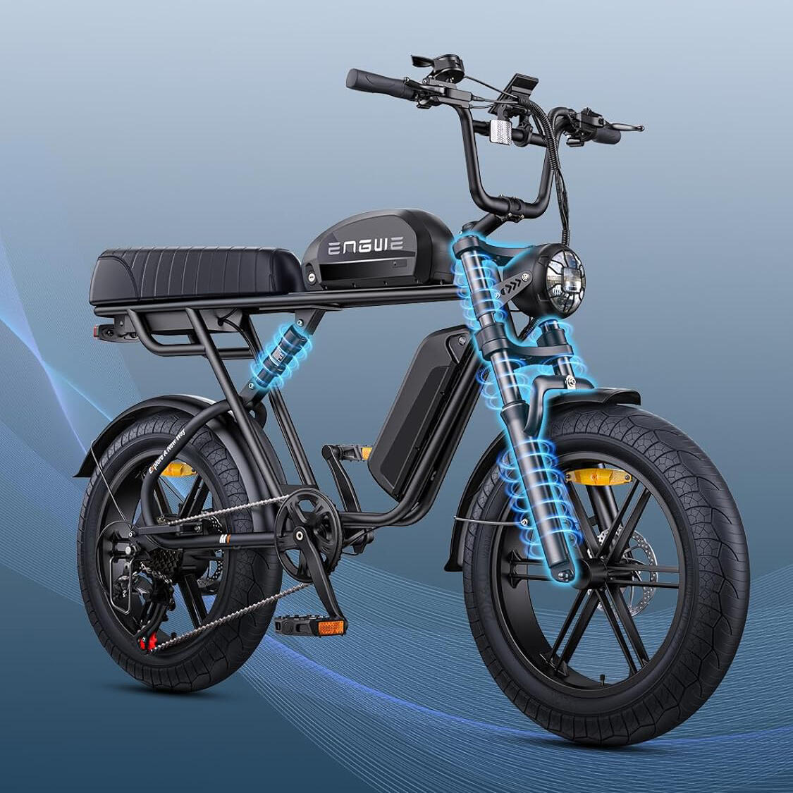 VTT électrique ENGWE M1 20'' avec batterie 48V 28.6AH 4/7