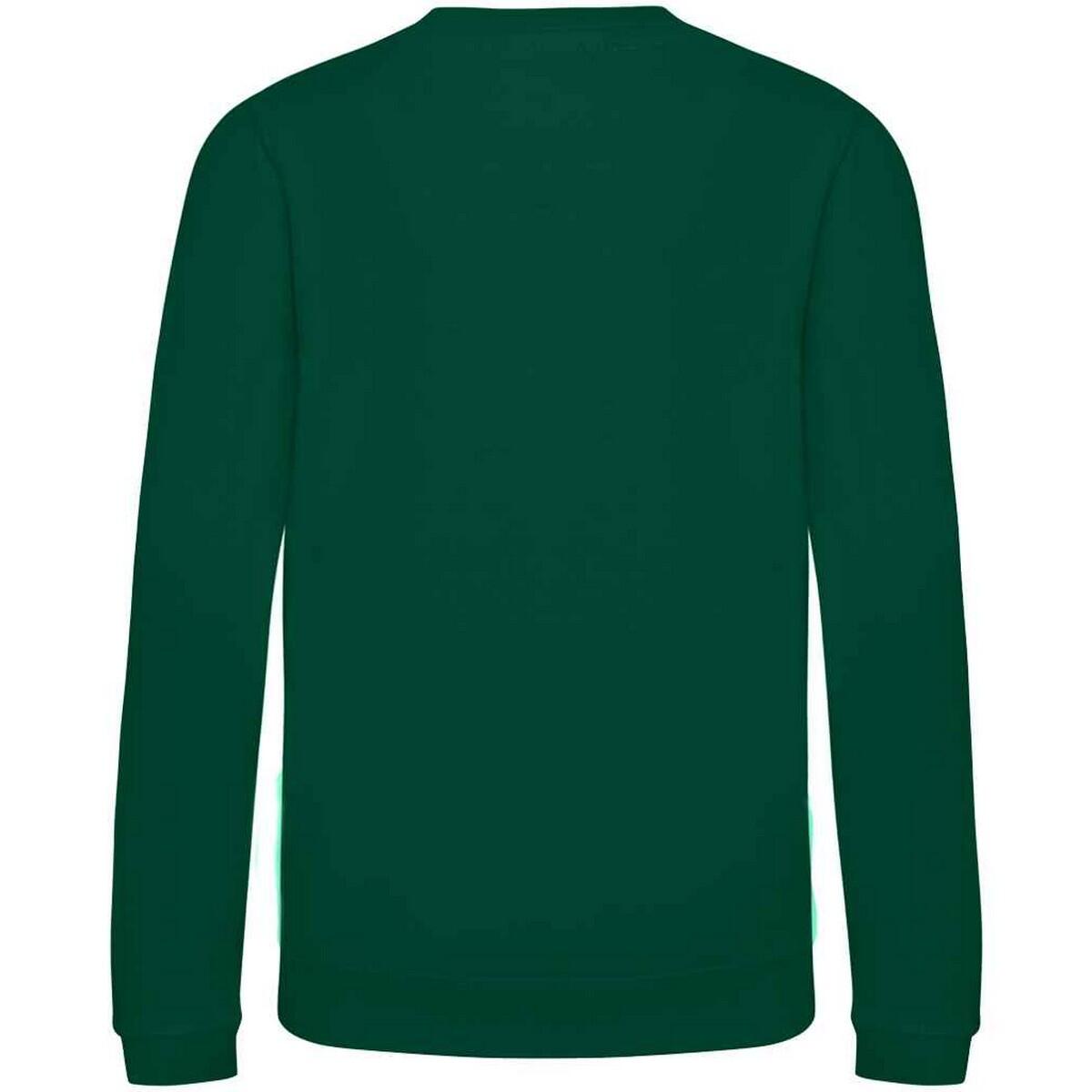 Just Hoods Pullover Sweatshirt, unifarben Kinder Regenwald Grün 2/2