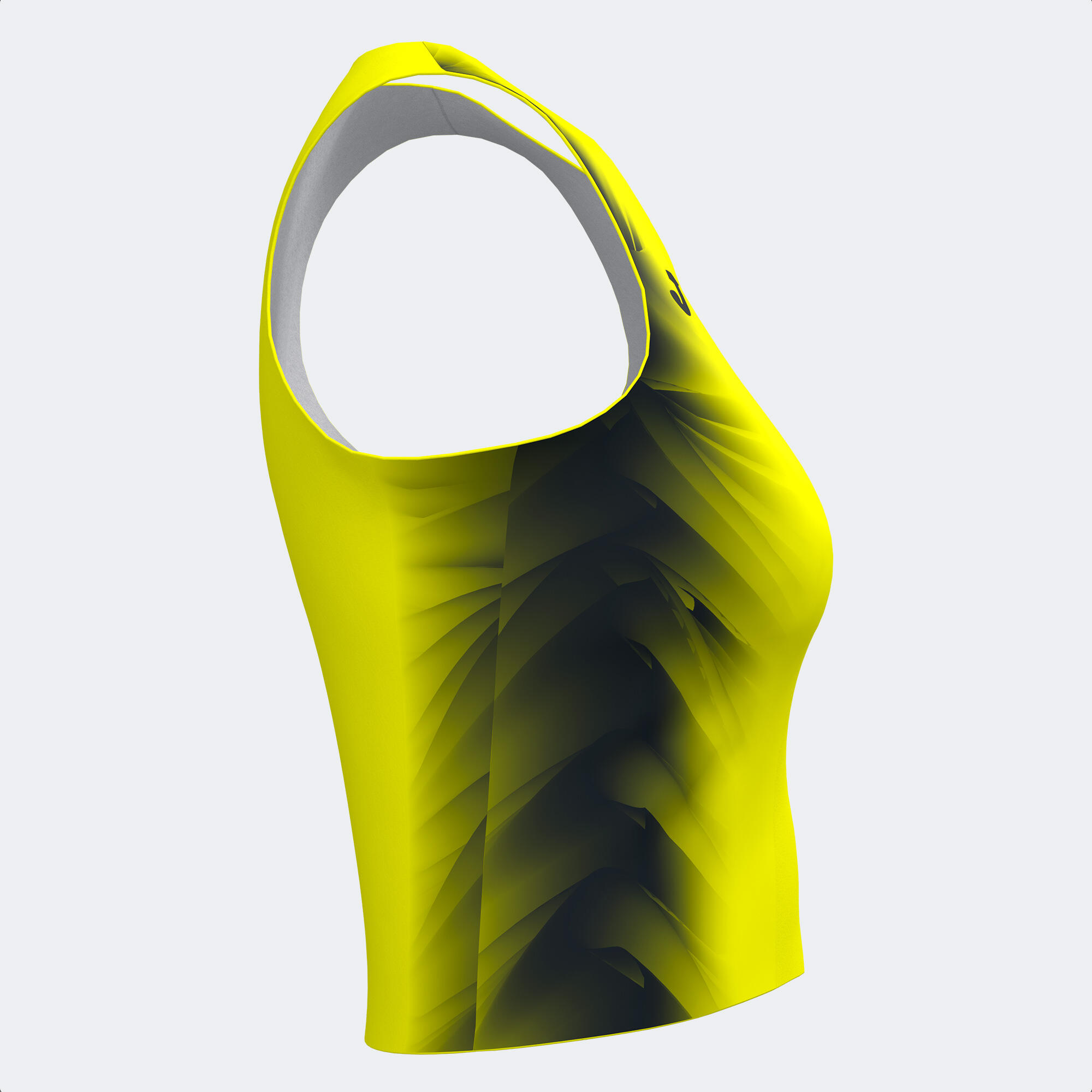 Top Running Femme Joma Elite XI Jaune Fluo 2/4