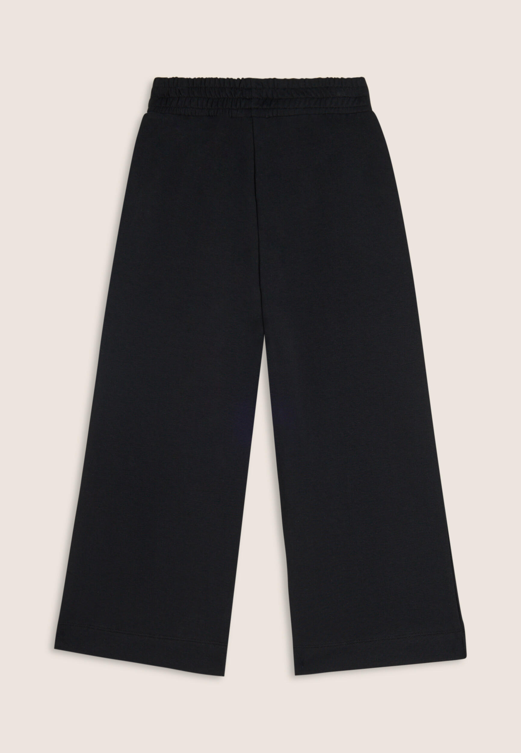Pantaloni sportivi gamba ampia con stampa laterale 2/3