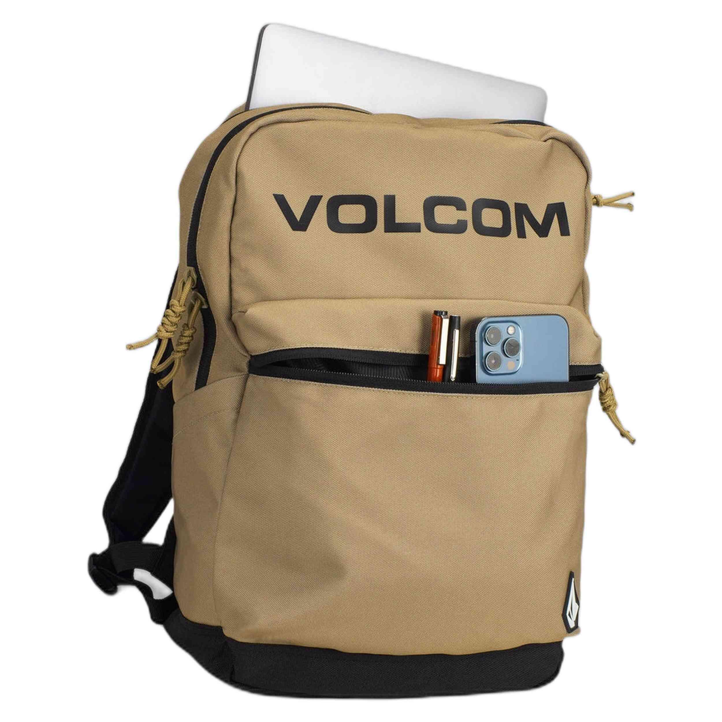 Mochila Volcom modelo VMXX001MEA_DKA para unissex 3/4