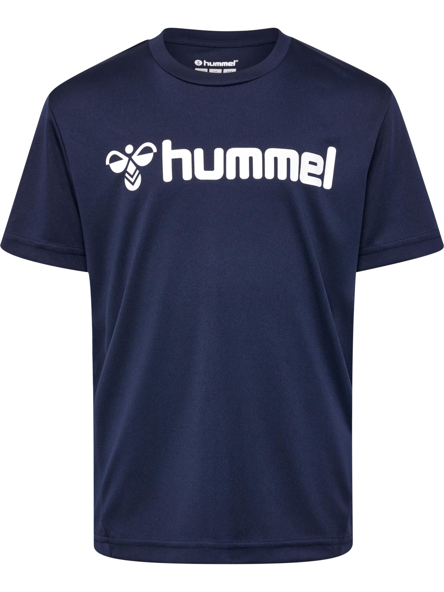 Hummel Koszulka poliestrowa sportowa Poly Logo Jersey Kids 3/3