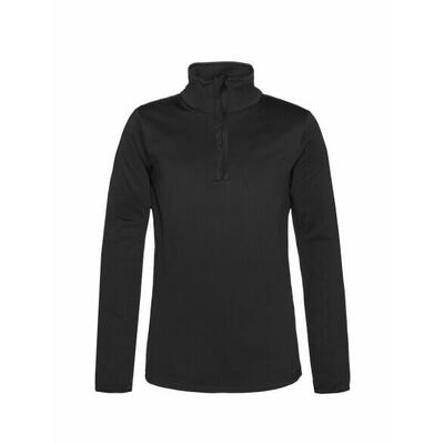 Fleece met 1/4 rits voor meisjes protest fabrizoy