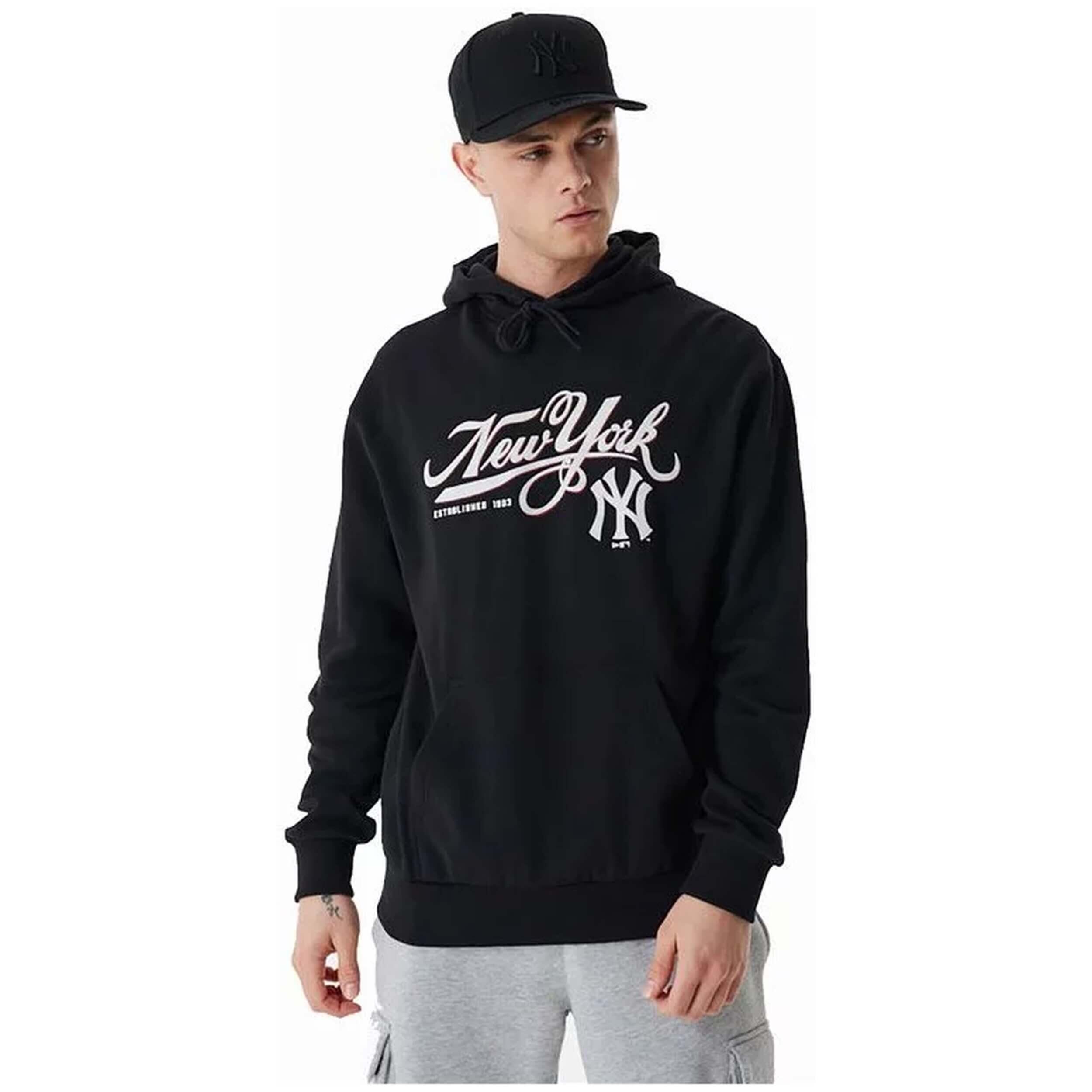 Sweat à capuche New era modèle 60424373 pour homme 1/5