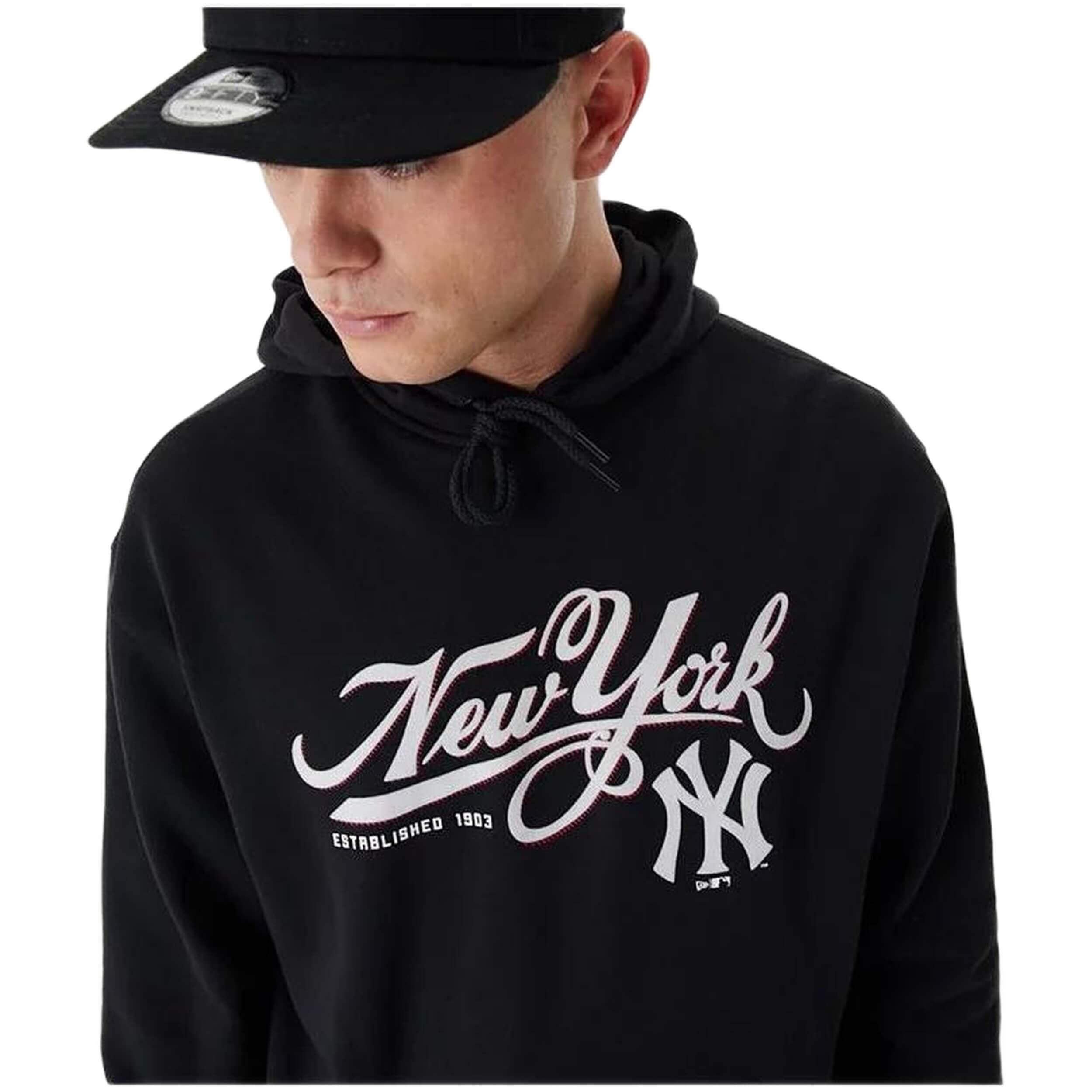 Sweat à capuche New era modèle 60424373 pour homme 4/5
