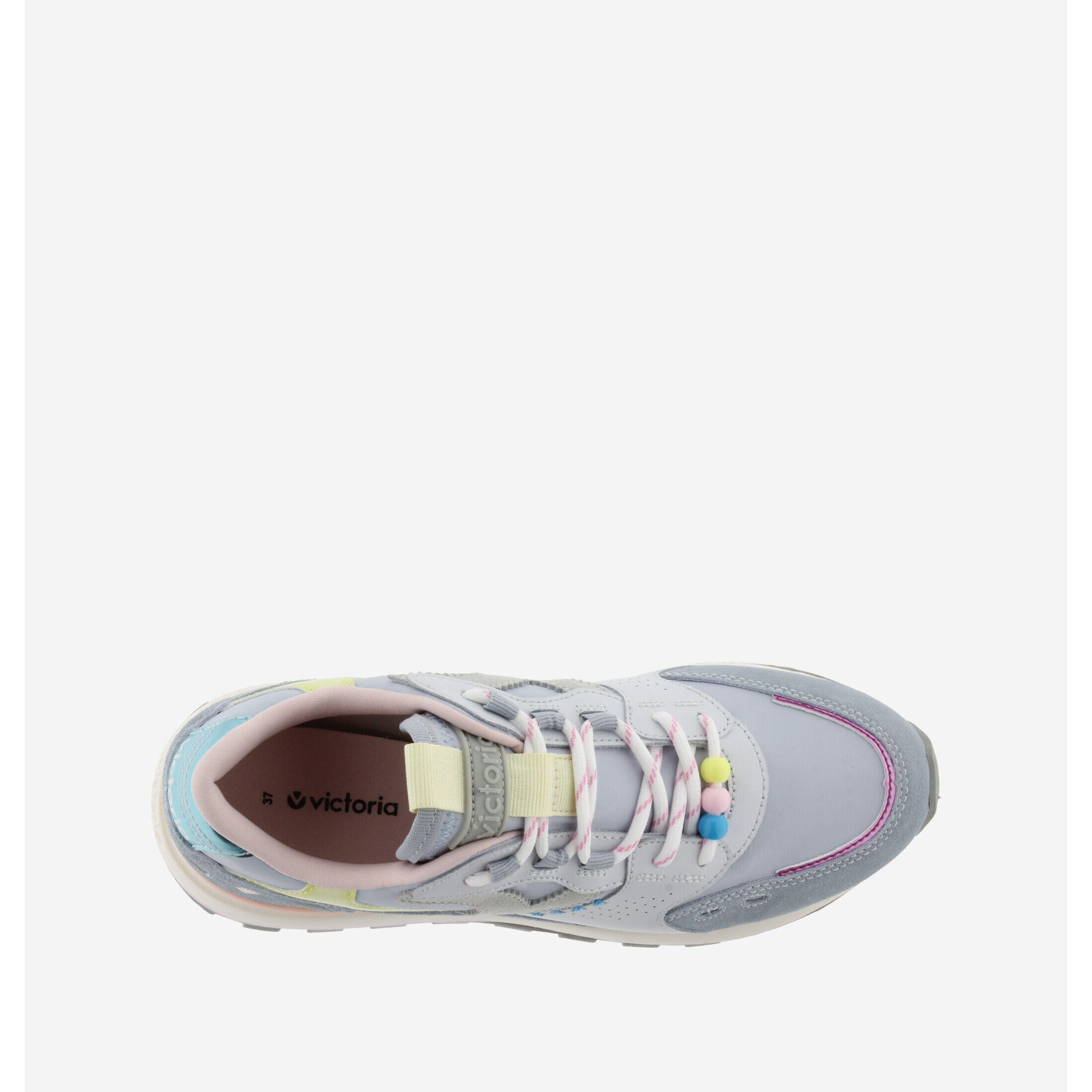 Baskets en nylon et daim femme Victoria Luna 5/6