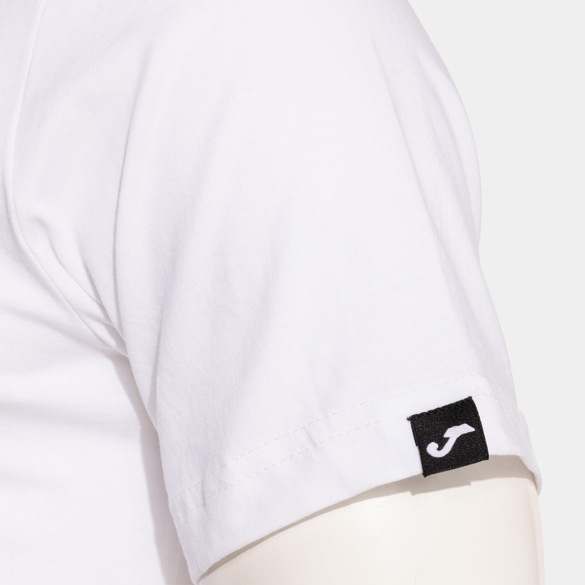 Maillot Manches Courtes Football Homme Joma Combi street Blanc 4/7