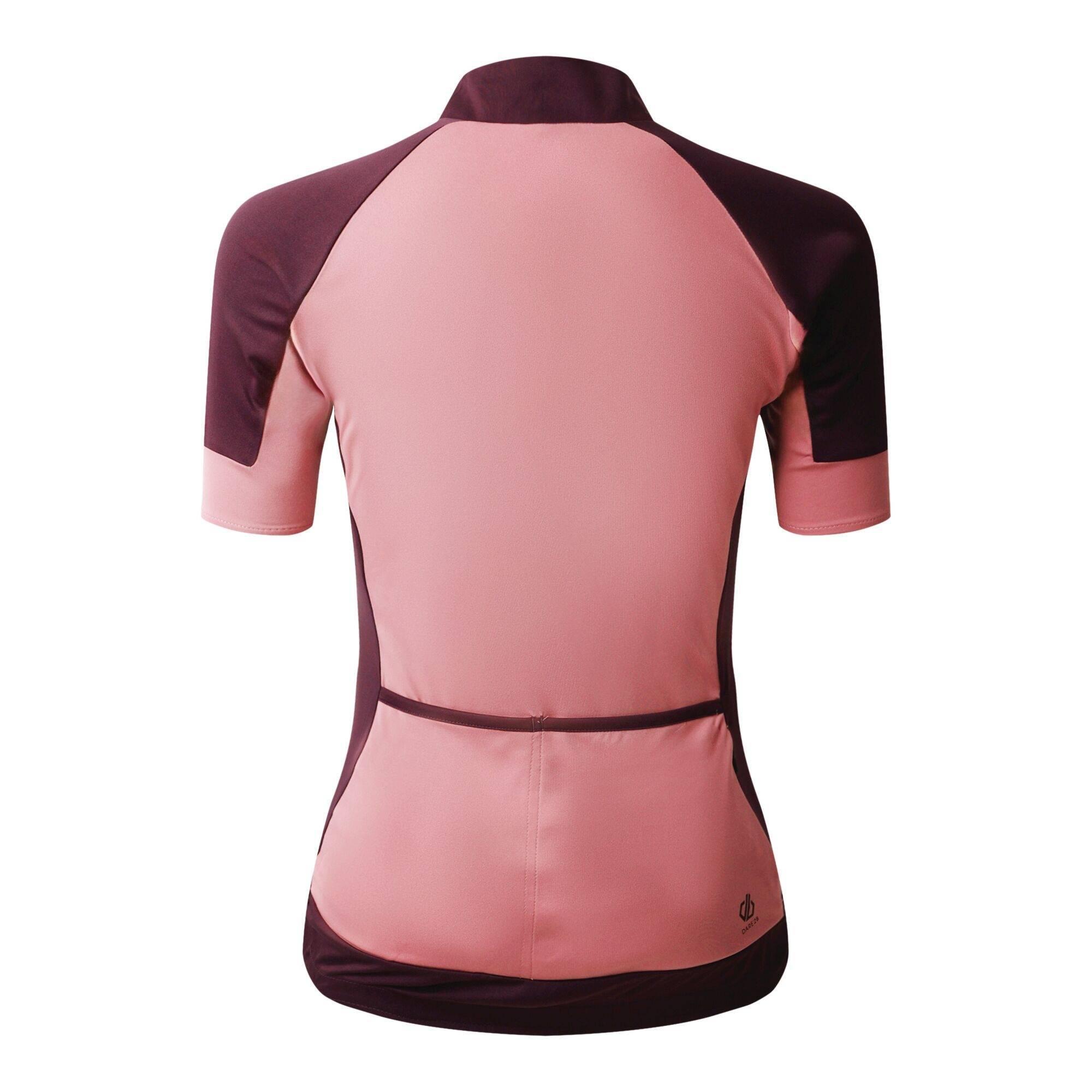 Womens/Ladies Flutter Jersey (Deep Plum/Lilas) 2/4