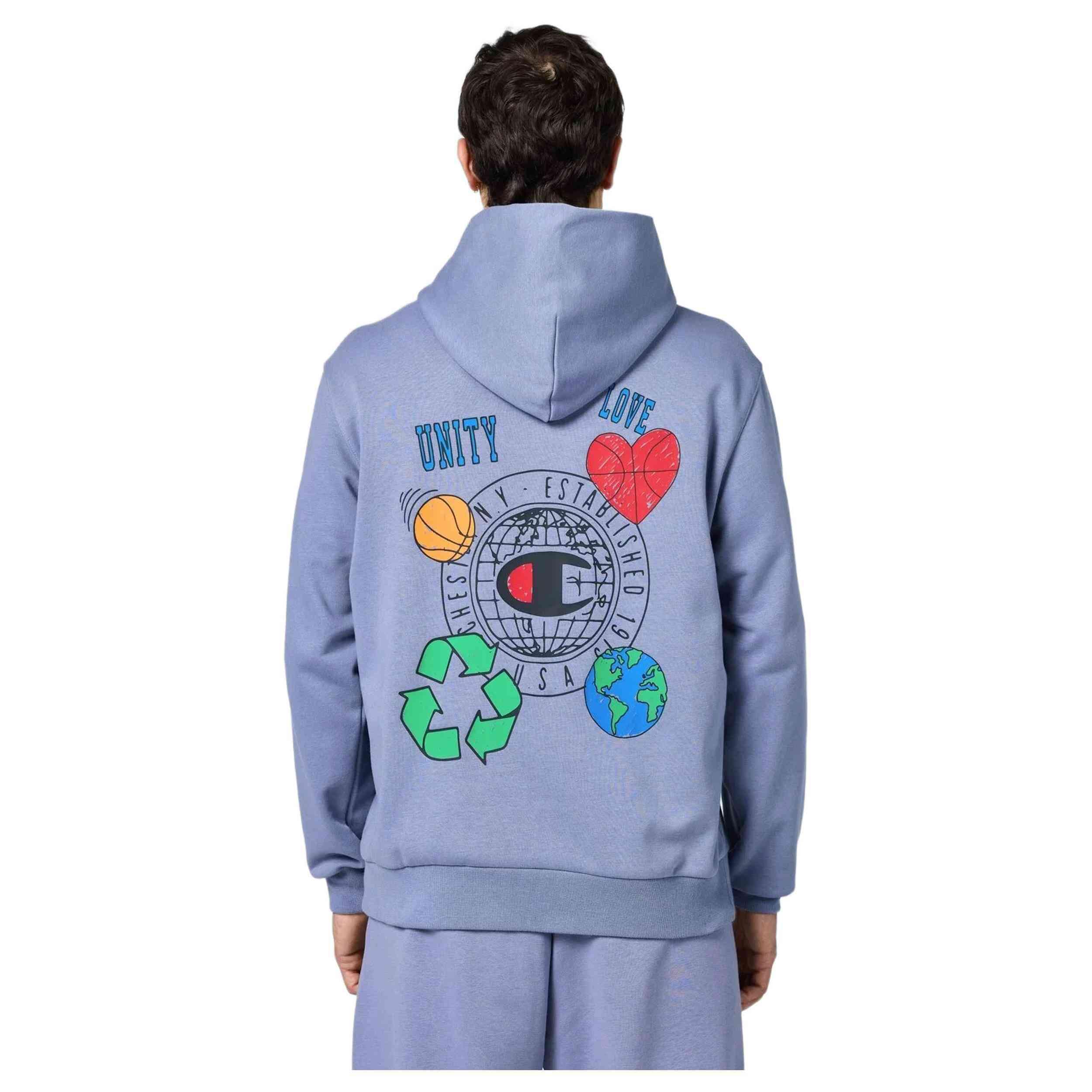 Hoodie Champion model 219785-BS160 voor mannen 3/4