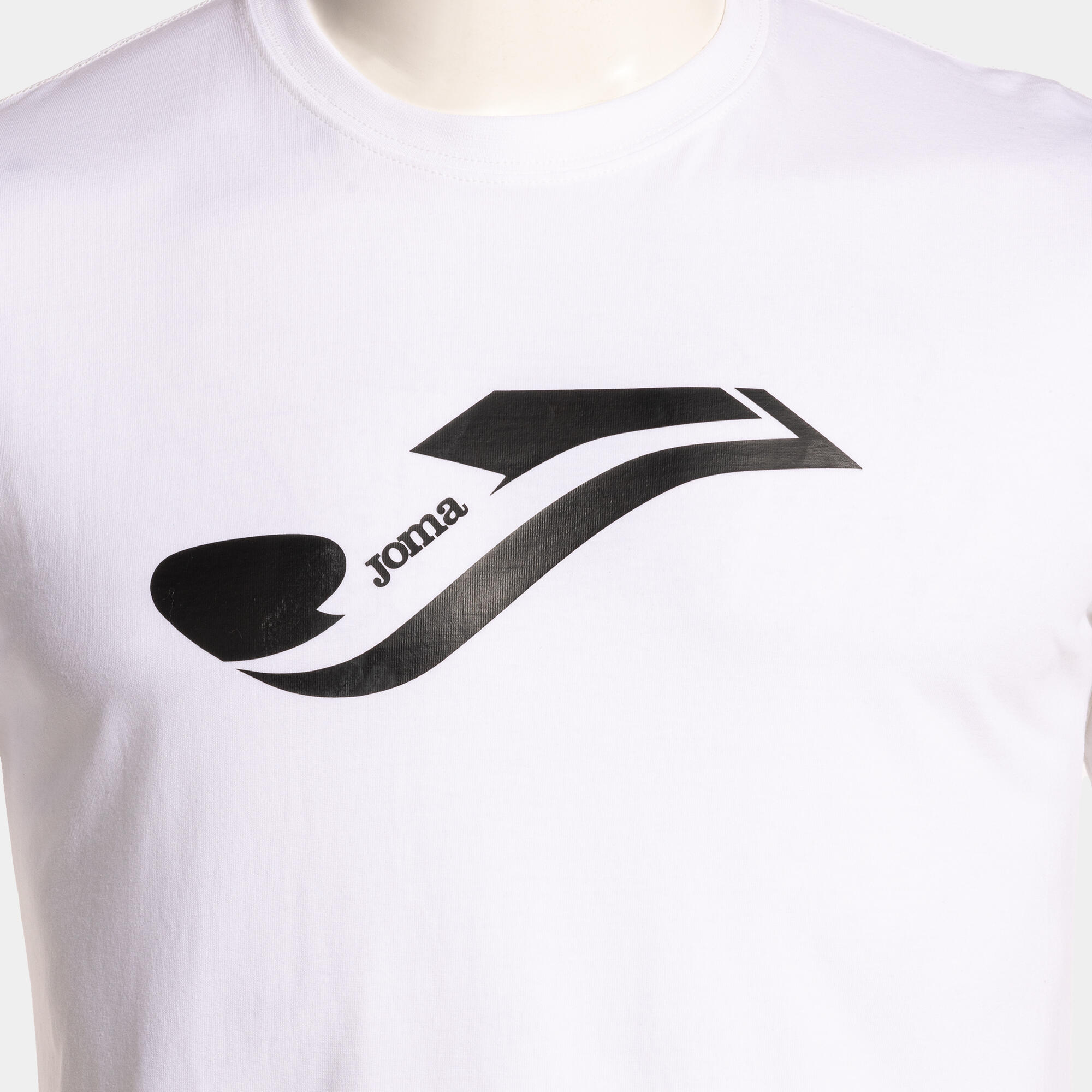 Maillot Manches Courtes Football Homme Joma Combi street Blanc 3/7
