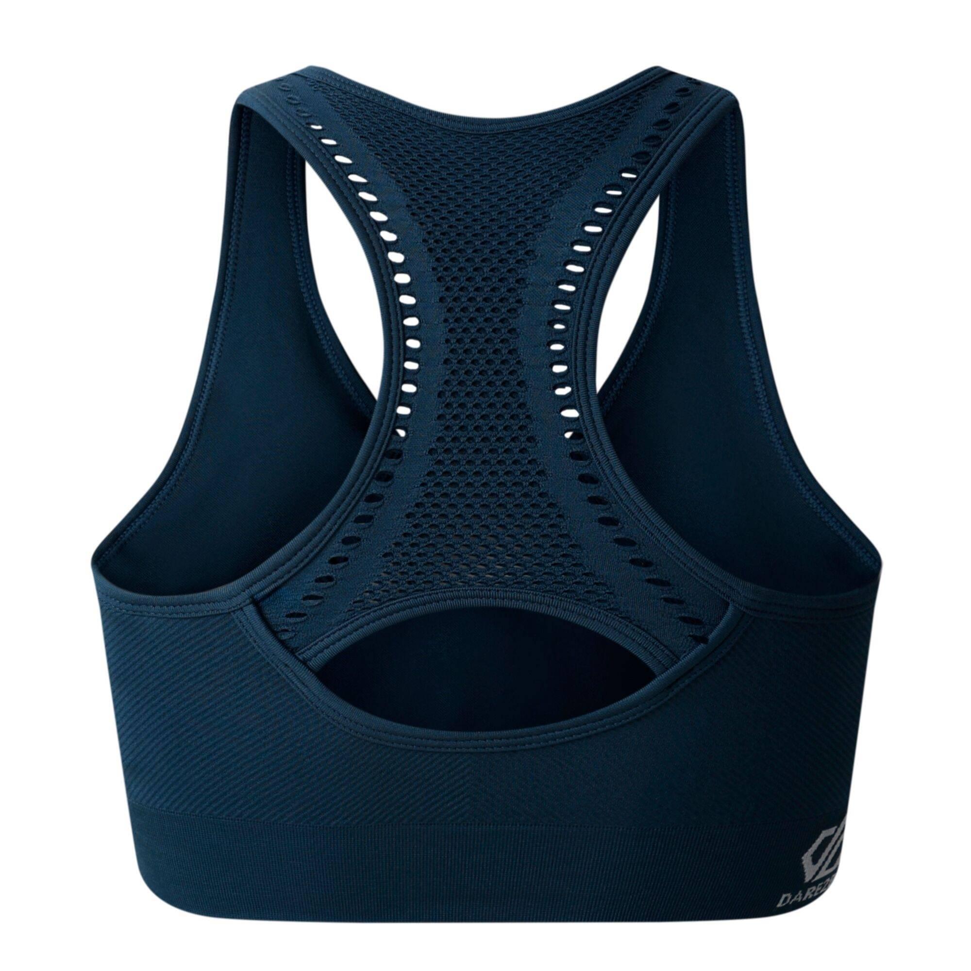 Reggiseno Sportivo Donna Dare 2B React Moonlight Denim 2/5