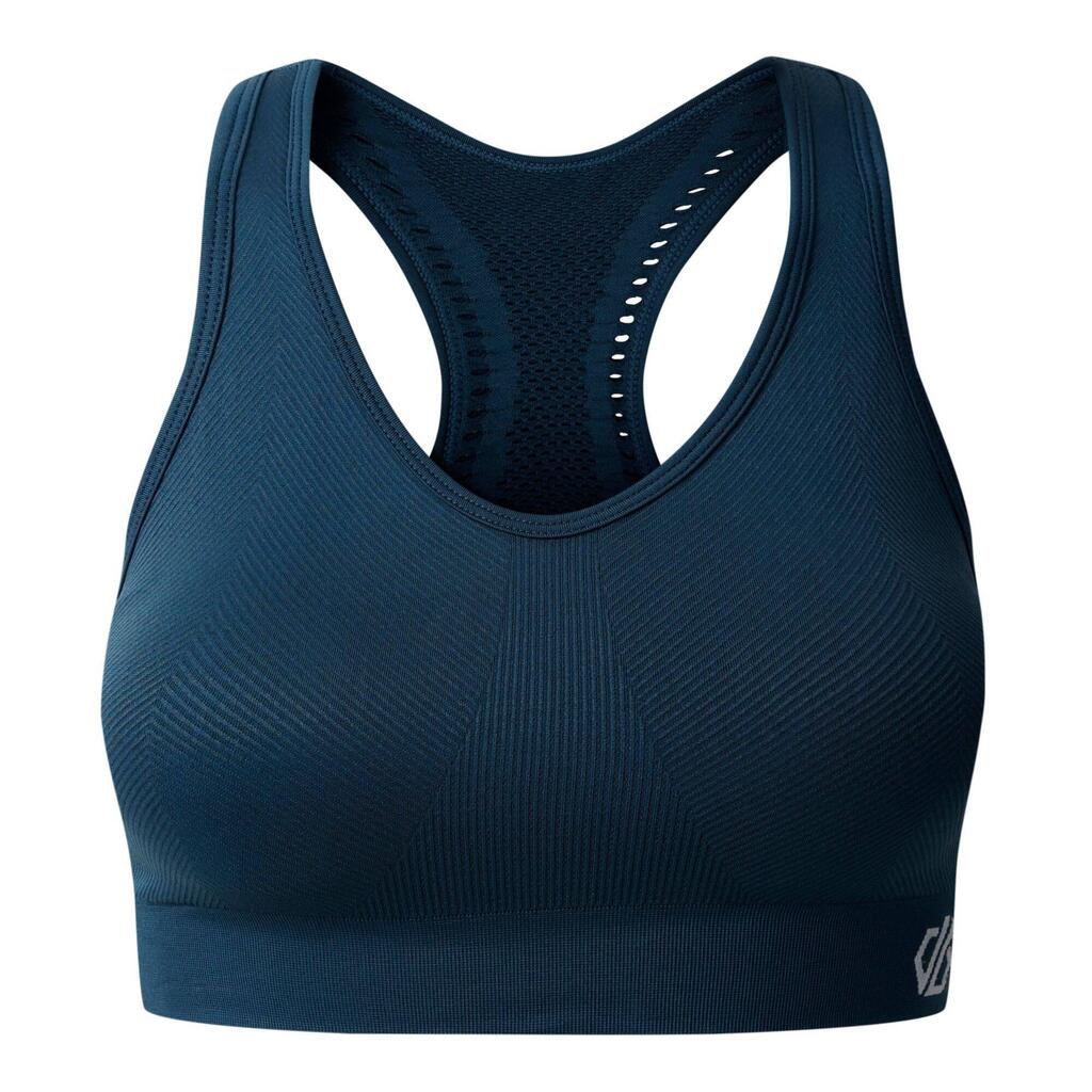 Womens/Ladies React Sports Bra (Moonlight Denim)