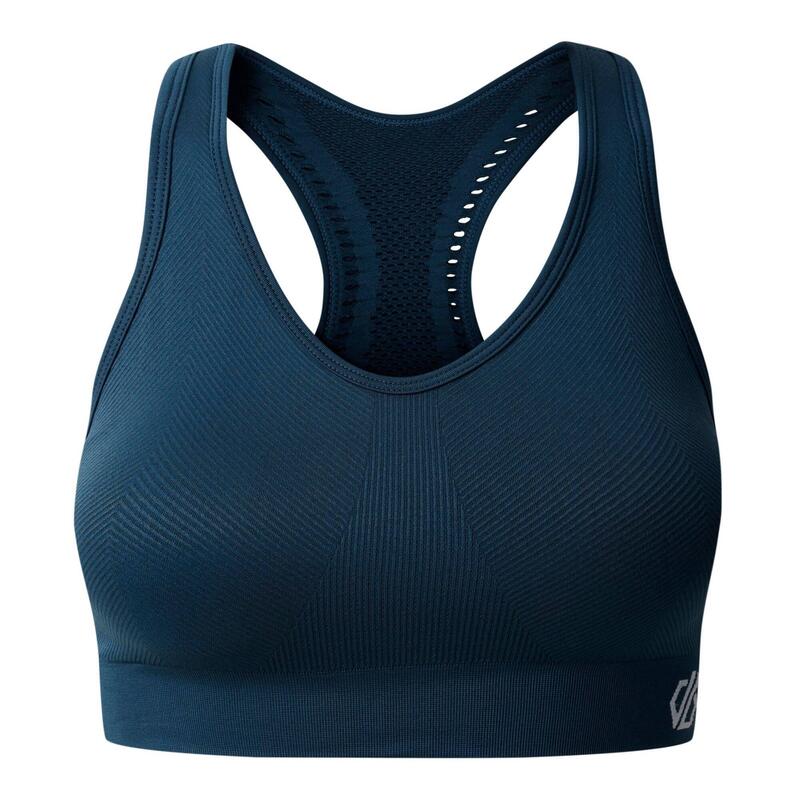 "React" SportBH für Damen Dunkel-Jeansblau