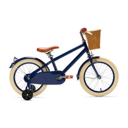 Rower dziecięcy Generation Retro 16 cali Ciemnoniebieski z koszem