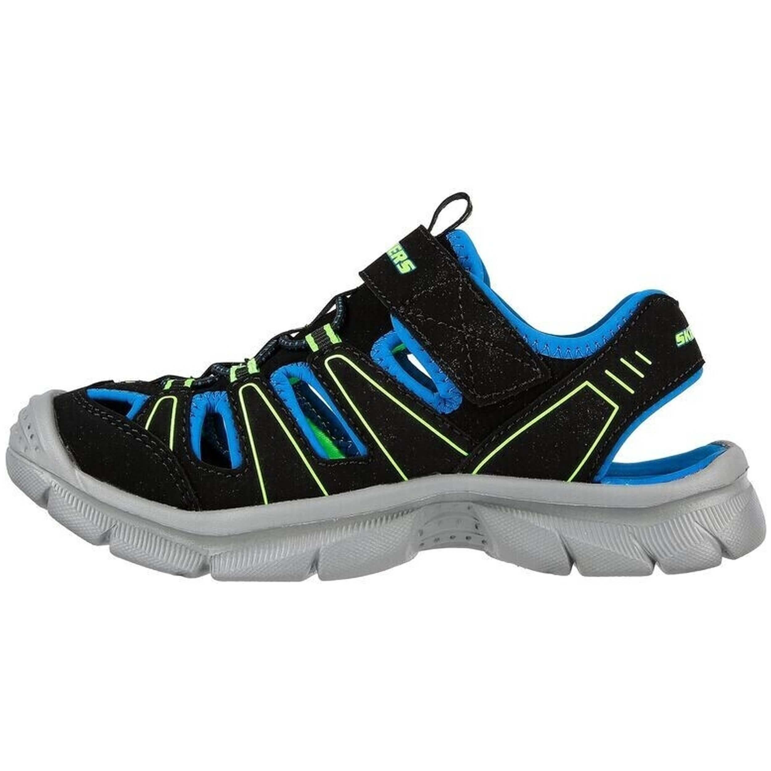 Sandali Skechers modello 406520L-BBLM per ragazzi 4/5