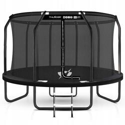 Trampoline de jardin pour enfants THUNDER INSIDE ELITE 14FT 427CM noir