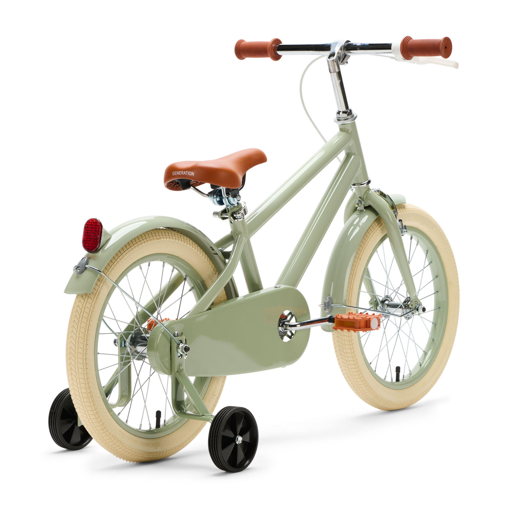 Generation Retro 16 inch Groen – Kinderfiets 3/4