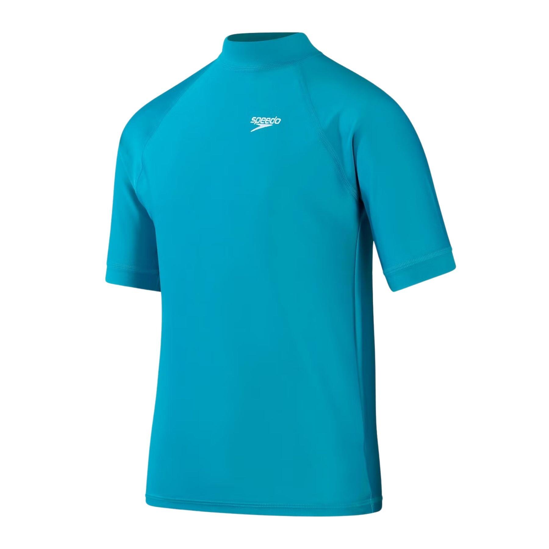 Speedo Printed Short Sleeve Rash Schwimmanzug Kinder 7/7