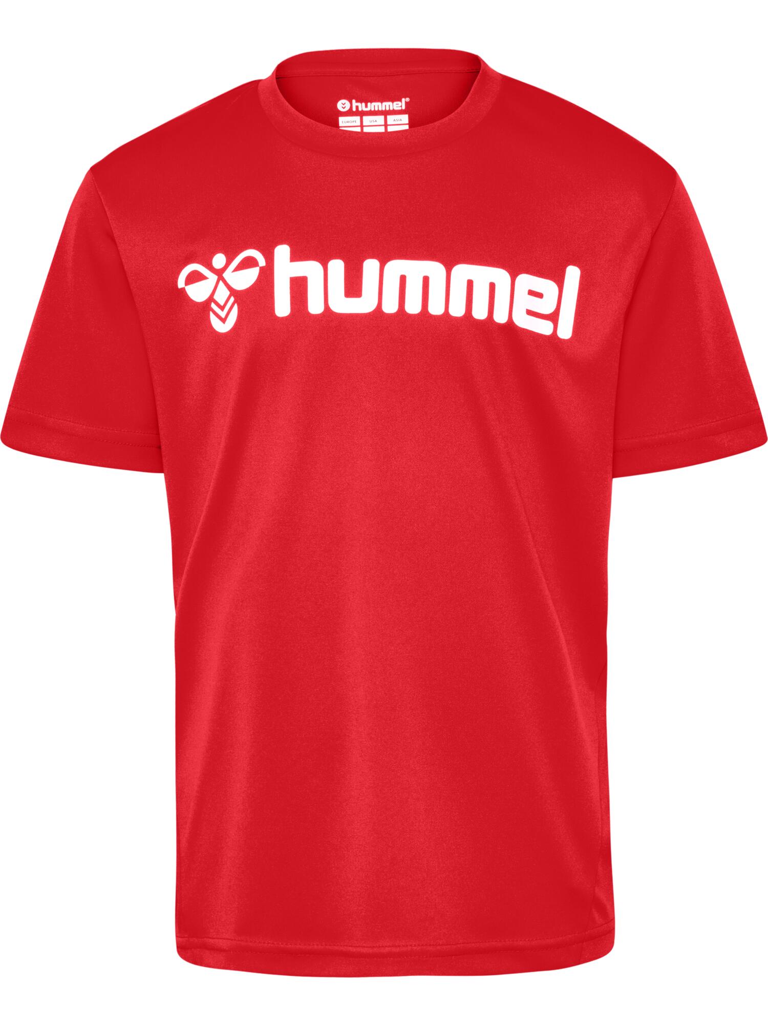 Hummel Koszulka poliestrowa sportowa Poly Logo Jersey Kids 2/4