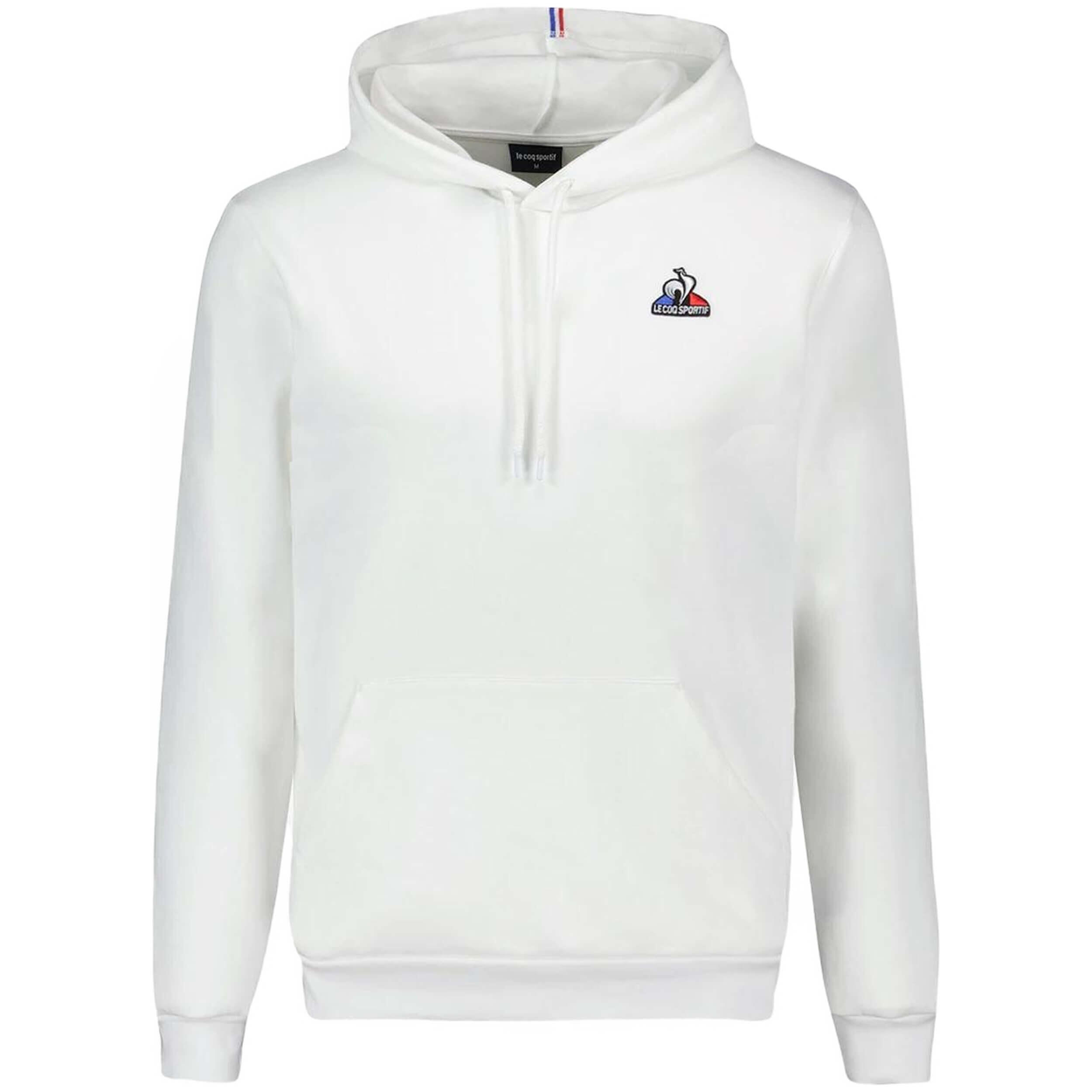 Le Coq Sportif - Sweat À Capuche Le Coq Sportif Modèle 2310419 Pour Unisexe - Sweat-shirt - Blanc - Decathlon
