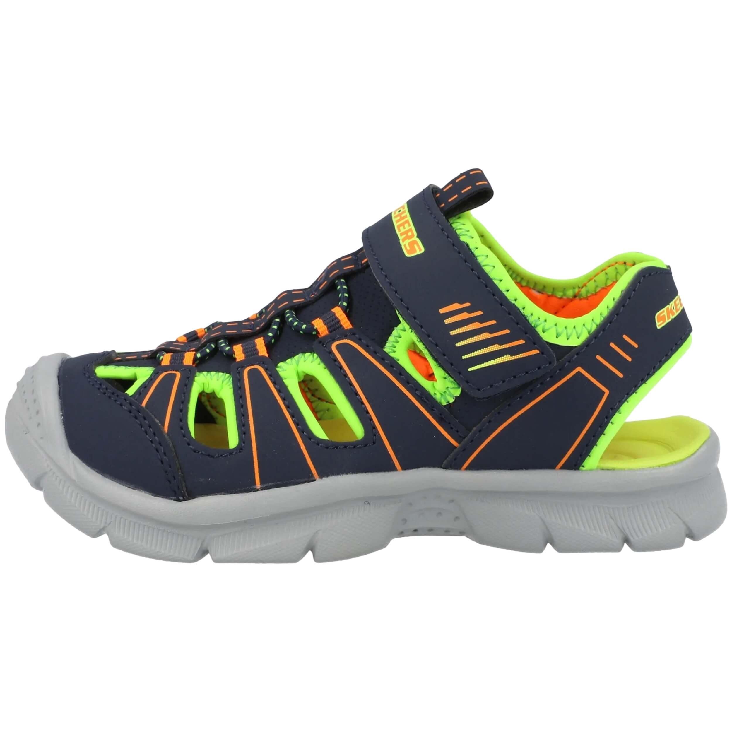 Sandali Skechers modello 406520L-NVLM per unisex ragazzi 2/5