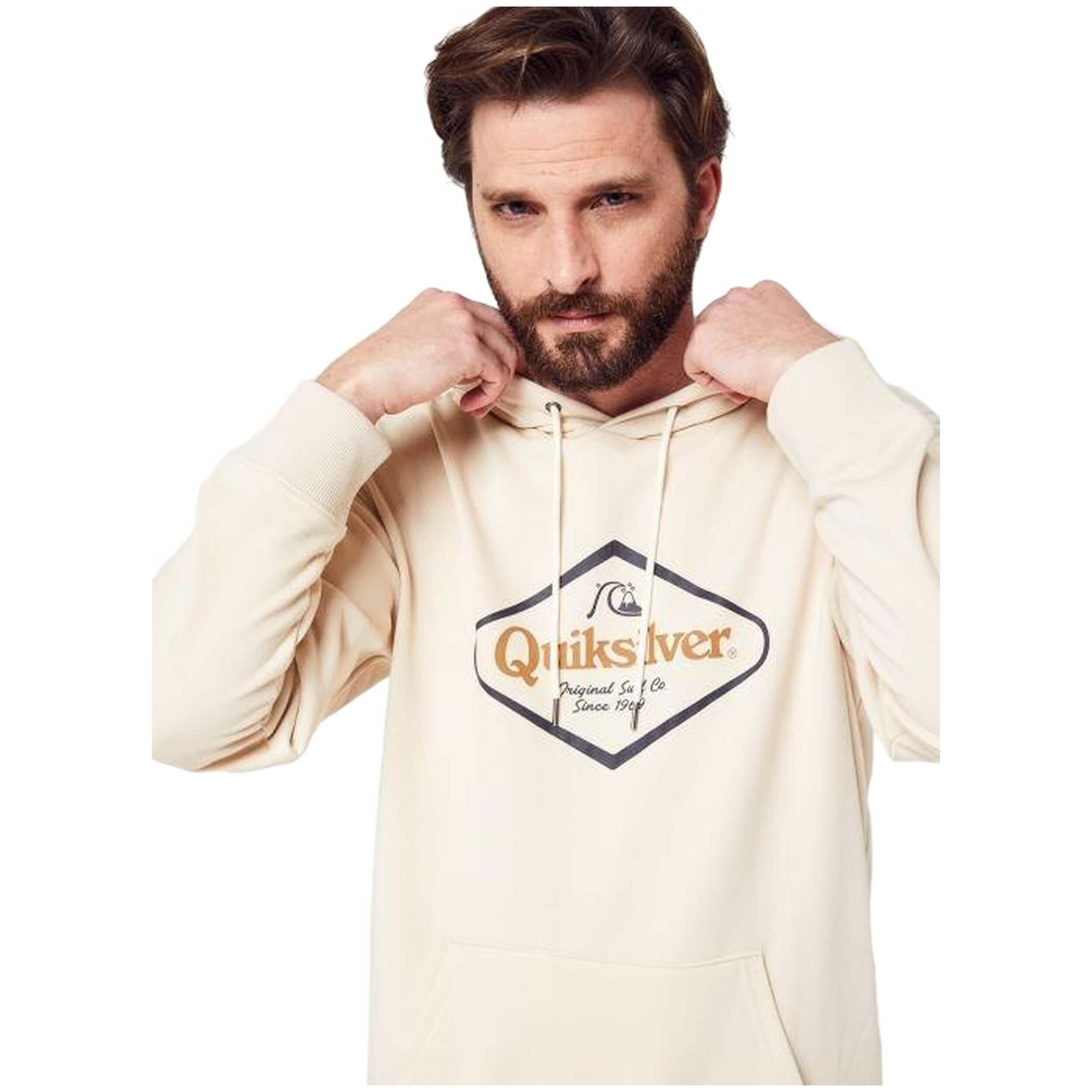 Sweat à capuche Quiksilver modèle EQYFT04528-WCL0 pour homme 4/4