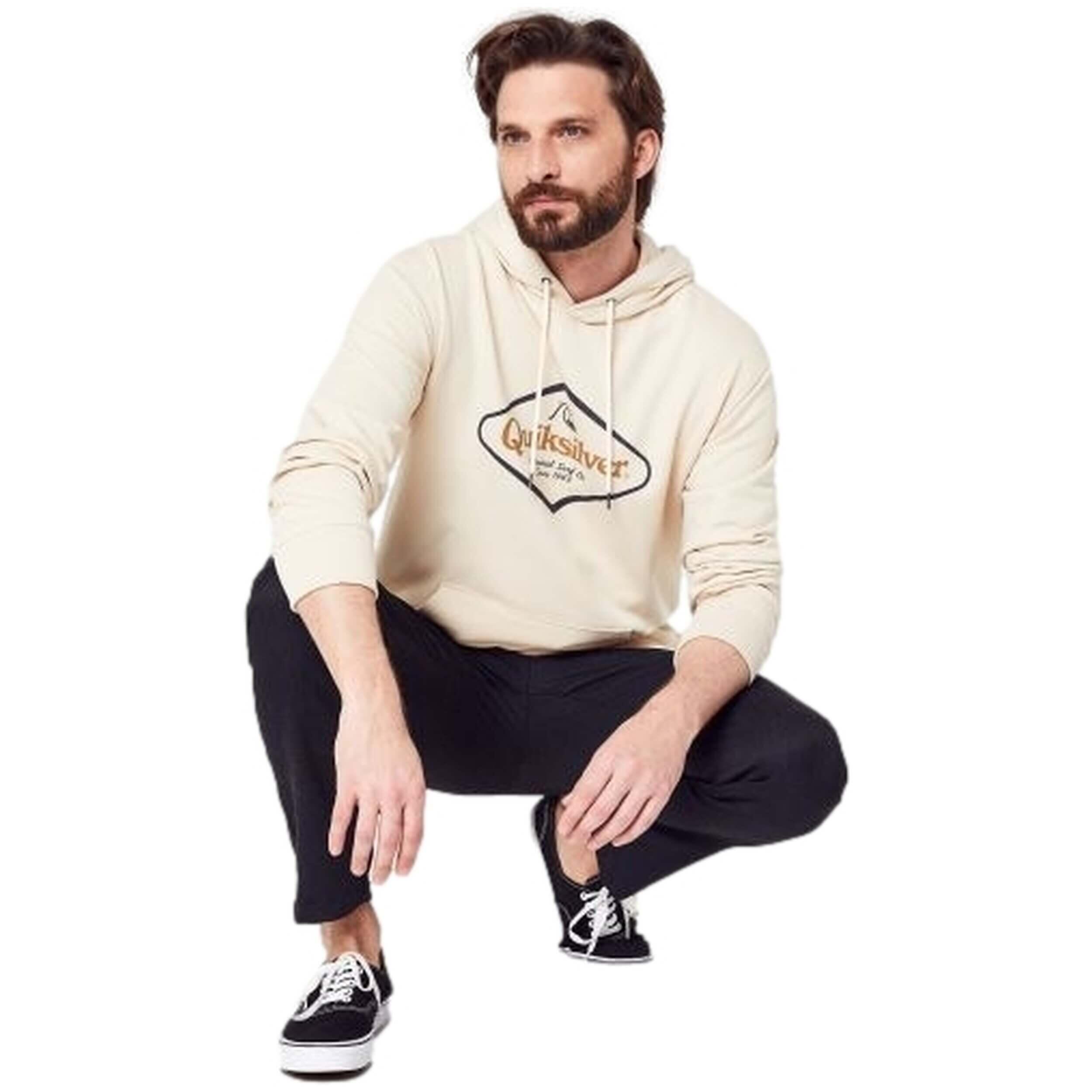Sweat à capuche Quiksilver modèle EQYFT04528-WCL0 pour homme 2/4